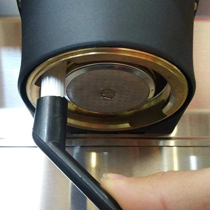 Coffee Machine Cleaning Brush, Coffee Grinder Machine Cleaner Brush Coffee Group Head Brush Coffee Cleaning Bristle Brush for Home Cafe