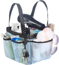 Haundry Mesh Shower Caddy Bag, Portable Shower Caddy Tote Organizer with 8 Pockets for College Dorm Room Essentials, Beach, Swimming, Gym