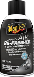 Meguiar's Air Re-Fresher, Black Chrome scent, 2 oz (Pack of 1)