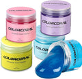 COLORCORAL Car Cleaning Gel for Keyboard 5Pack, Clean Putty for Cleaning for Cars Interior, Home Cleaning Supplies- Reusable Durable, Auto Detailing Tools for Keyboard Vent Cleaner Slime