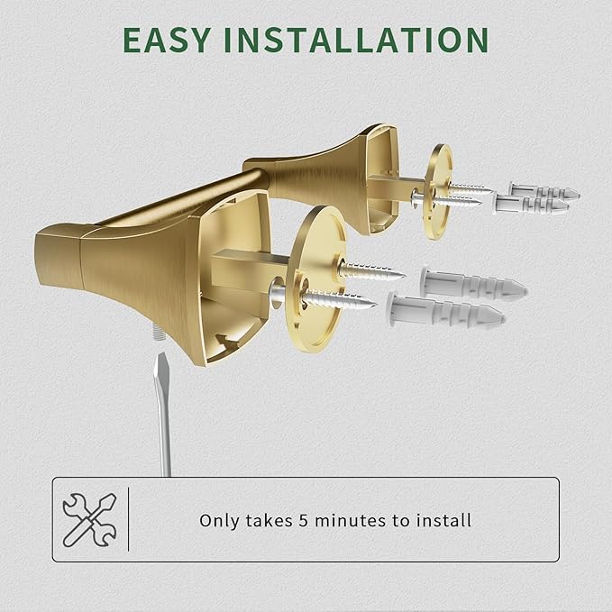 Toilet Paper Holder Wall Mount Brushed Gold Double Post Pivoting Tissue Roll Holder Stainless Steel and Zinc Alloy for Bathroom RV Commercial