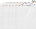 20 Pack (18x 28In) Plastic Clear Clothes Covers,For children's clothes，Dry Cleaners Bags Hanging Clothing Covers Clear Garment Bags Hanging Dust-proof Clothing Protector Covers.