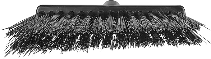Vikan 29149 Broom,Angle Cut,Stiff,11",PP/PET,Black