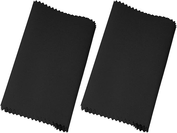 88 Keys Piano Keyboard Black Dust Cover - For Upright Grand Pianos, Digital Pianos and Electronic Keyboards - Protective Key Cover Cloth (2 Packs)