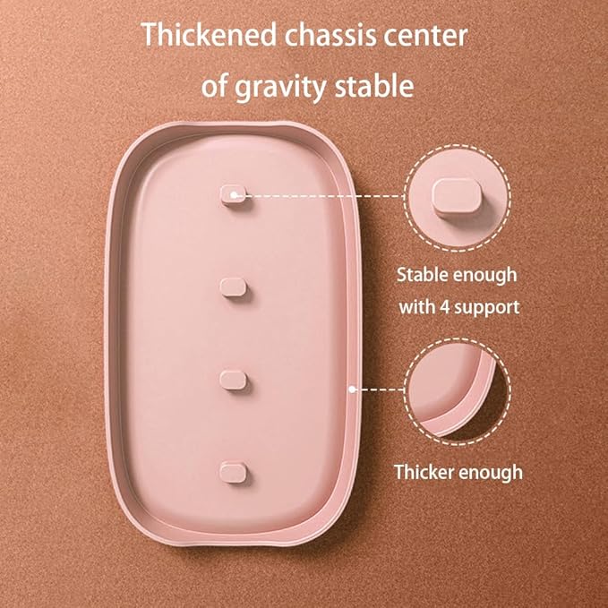 Pink Baby Bottle Drying Rack, Portable Bottle Holder for Baby Accessories
