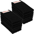 Tile Doctor High-Abrasion Extra Heavy-Duty Scrub Pads 12-Pack 7E-N556-IFSL, Gas Grill, Charcoal Grill, and Blackstone Griddle Scouring Pad, Ideal Dish Scrubber, Shower Scrubber, and Cleaning Sponge