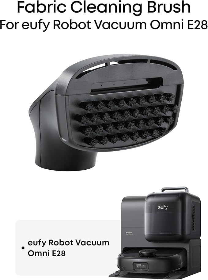 eufy Fabric Cleaning Brush, Powerful Suction, Efficient Cleaning, Durable, Compatible with E28