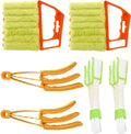 6-Pack Dusting Brushes for Window Blinds, Blinds Cleaner Tool, Mini Blind Cleaner, Window Blind Cleaner,Fabric Cleaning Brushes for Home