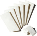 12PCS White Non Woven Pads & Non Scratch Scrubbing Pads 4x6 Inch Light Duty Scouring Pad & Abrasive Surface Scrubber Multi Scouring Sponge for Polishing Cleaning Pads Non Abrasive