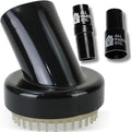 Vacuum Dog Grooming Pet Brush Attachment Tool, 1.25” with 1.5", and 1-3/8" Adapters Pet Grooming Accessories for Shop Vac, Bissell, Eureka, Hoover, Shark, Miele & Models/