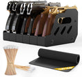 MoKo Pistol Rack for Gun Safe, Gun Rack Fits Most Handguns, Scratch Resistance Pistol Stand and Holder for Gun Safe, Gun Cabinet Accessories with Cleaning Tools