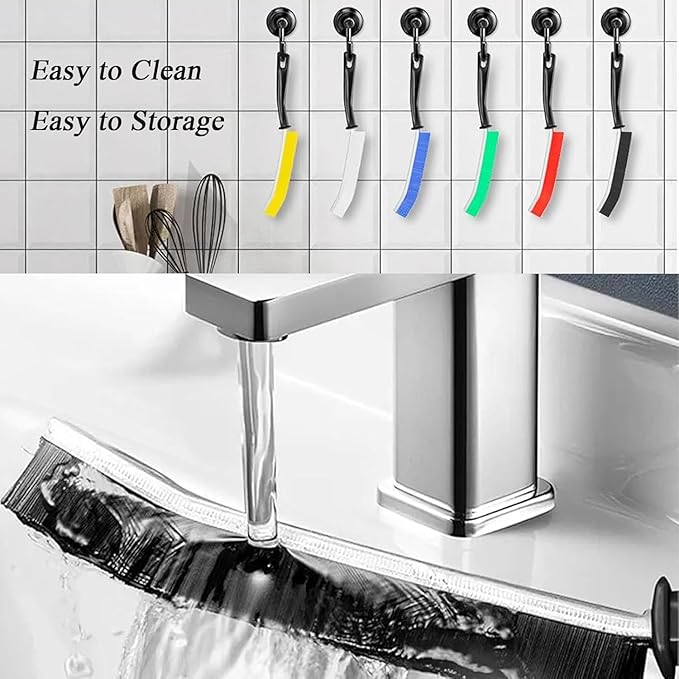 TuTuYa 10PCS Crevice Cleaning Brush Set, Gap Cleaning Brushes for Groove, Window, Gap, Tiles, Bathroom, Faucet, Sink, Stove, Cup ﻿ ﻿ ﻿ ﻿ ﻿ ﻿ ﻿