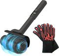 Electric Grill Brush, 800 RPM Grill Brush for Outdoor Grill, 3Nm High Torque Motor, 304 Stainless Steel, φ3.94 Inch Removable Brush Head with Heat Resistant Gloves, Gift for Men