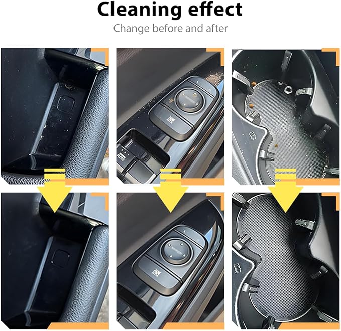 Car Cleaning Gel, Reusable Vehicle Air Vent Crevice Detailing Putty, Automotive Interior Detail Slime Cleaner Removal Tool Kit Accessories, Universal for SUV, Sedan, Truck (Green)