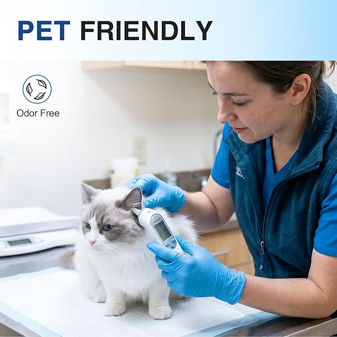 Schneider Nitrile Exam Gloves, Blue Disposable Gloves Latex Free Powder Free for Medical, Cooking, Cleaning, and Food Prep