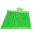 SPARTA Plastic Broom Head, Angled, Flagged for Small Debris Indoor, Outdoor, Home, Restaurant, Lobby, Office, 12 Inches, Lime, (Pack of 12)