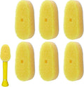 6 Packs Refill Heads Compatible with Dish Daddy,Non-Scratch Wand Refill Sponge Heads Compatible with Scrub Daddy,Upgrade Much Thicker and Durable