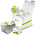 EOTW Lens Wipes for Eyeglasses, Computer Glasses Cleaner Wipes - Pre-moistened, Individually Wrapped, Pack of 240