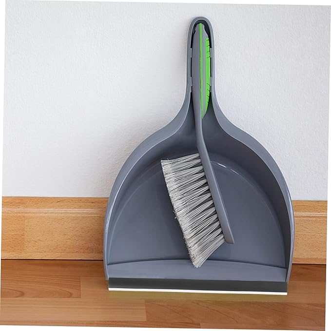 HANABASS 4pcs Rubber Dustpan Edge Strips Replacement Pressing Strips for Enhanced Sealing and Quiet Cleaning Fit Soft Edges for Efficient Dustpan Performance