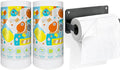 45 Pack Plant-Based Reusable Cleaning Cloth Rolls, Household Hand Wipes, Ultra Absorbent, Scratch Free, Lint Free, Washable Paper Towels for Home, Cleaning Supplies, 8.6" x 11.8" (2 Rolls)