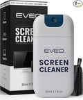 EVEO Computer Screen Cleaner Spray Kit- Portable Laptop Screen Cleaner, Phone Cleaner & Monitor Cleaner + Microfiber Cloth - Car Screen Cleaner for MacBook, iPad and More Electronic Devices - (1 Pack)