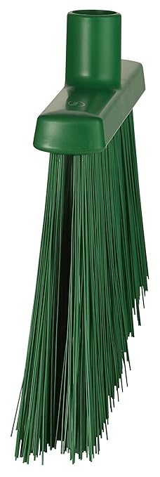 Vikan 29142 Broom,Angle Cut,Stiff,11",PP/PET,Green