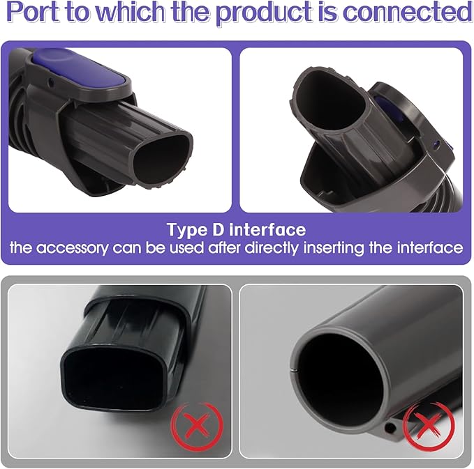 IX141 Vacuum Dusting brush Replacement Parts Compatible with Shark Pet Cordless Stick IX141 IZ163H IZ362H IX140 IZ140 IZ142 UZ145 Dust Brush rotatable Attachments for D-Shaped Vacuum
