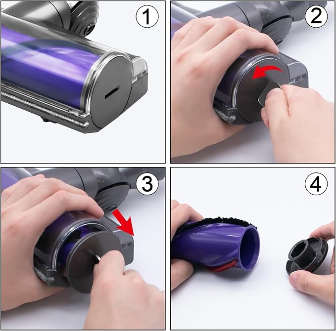 Garbage fighter Roller Brush Bar End Cap Cover for Dyson V8 V10 V11 V15 Vacuum Cleaner Side Replacement Parts