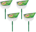 Libman XL Indoor/Outdoor Angle Broom with Clean Fibers Dustpan