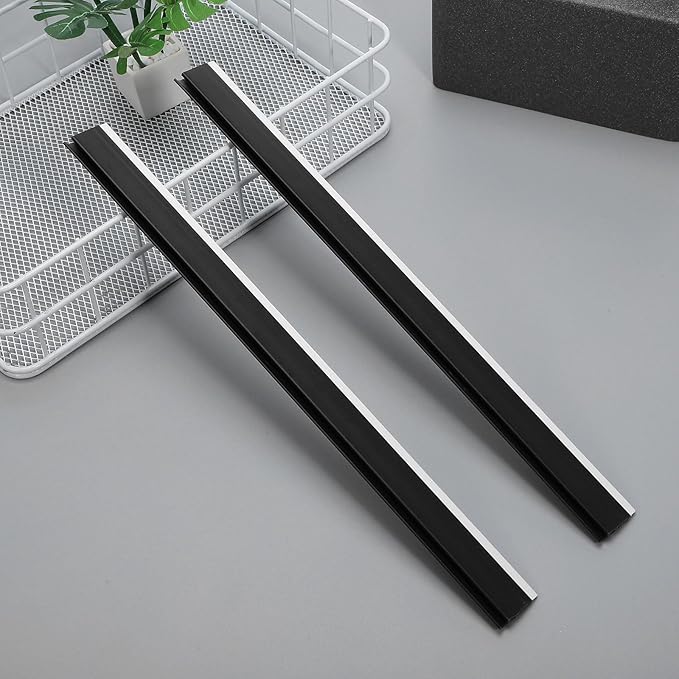 Dustpan Plastic Lip Replacement, Dust Pan Edger Lip Strips Parts, Dustpan Repair Accessories Garbage Shovel Closing Edges Straps