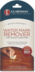 Guardsman Reusable Water Mark Remover Cloth | Wood Cleaner for White Rings & Haze Caused By Moisture and Heat, 1 Count