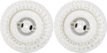 Koblenz 45-0136-7 Carpet Shampoo Brushes, 4-Pack (Polyethylene, Standard Twist Knotted Bristles, 2 Count)
