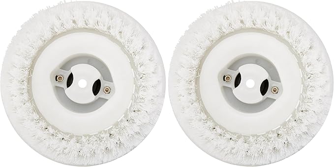 Koblenz 45-0136-7 Carpet Shampoo Brushes, 4-Pack (Polyethylene, Standard Twist Knotted Bristles, 2 Count)