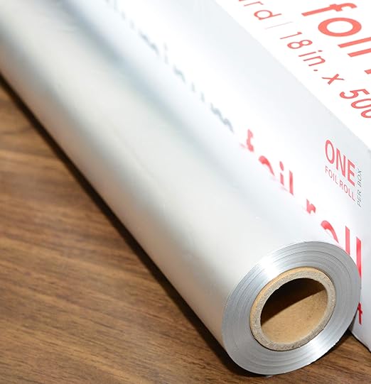 Daxwell Standard Aluminum Foil Roll, 18" x 500 Ft, J10003023