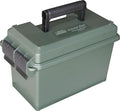 MTM AC50C Ammo Can, 50 Caliber, Field Boxes, Lockable Storage Box with Handle, Water and Dust Resistant, Secures Hunting Gear, Supplies, and Bullets, Stackable, USA Made
