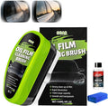 Kubot Oil Film Cleaning Brush, 2.0 Upgrade Clearvision Car Windshield Cleaner,Oil Film Cleaning Brush for Cars Window, Clearvision Cars Windshield Cleaner Tool, Prevents Rain and Fog (1SET)
