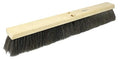 Weiler 42002 24" Block Size, Black Horsehair Fill, Fine Sweep Floor Brush,Natural