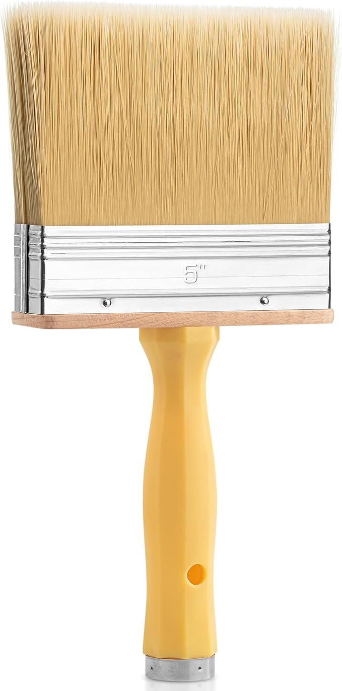 Bates- Deck Stain Brush, 5 Inch, Stain Brushes for Wood, Deck Brush, Large Paint Brushes