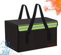 Lipo Battery Safe Bag Large Capatity Fireproof Bag for Ebike Lipo Battery Other Batteries Storage Charging Transport Home Office Travel Safe Storage Pouch