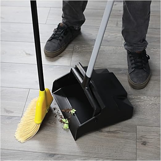 Genuine Joe GJO58562 Lightweight Manual Angle Broom, 7" Bristles