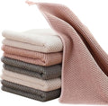 K&janet6am Dish Cloths for Washing Dishes, 6 Pack Kitchen Dish Towels, Super Absorbent Microfiber Cleaning Cloth, Barista Micofiber Cloths for Espresso Machine,12x12 Inches