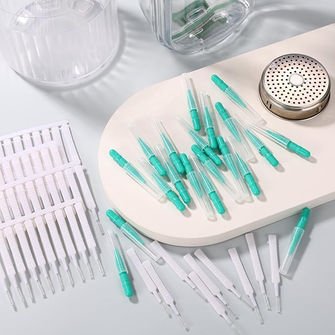 70pcs Shower Head Cleaner Tools, Including 20 Cleaning Brushes & 50 Shower Hole Brushes Practical Unclogger Tools for Small Showerhead Holes Sink Gaps Picks (Green, White)