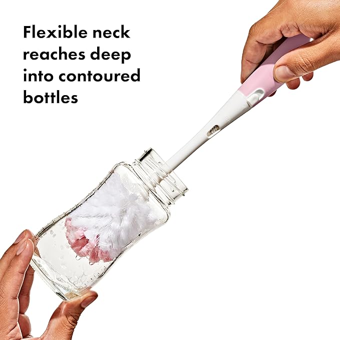 OXO Tot Bottle Brush with Stand - Blossom