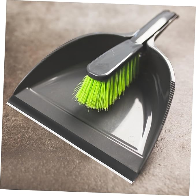 VICASKY 4pcs Rubber Dustpan Edge Strip Refills Soft Lip Replacement for Improved Sealing and to Install Pressing Strips for Dustpan Cleaning Tools