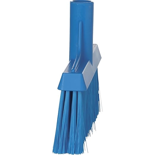 Vikan 31043 Broom,Lobby,Soft/Stiff,10.25",PP/PET,Blue