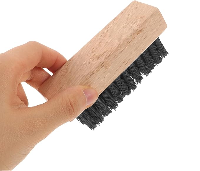3.5" Travel Sized Shoe Shine Brush with Wood Handle (1 Pack, [3.5" Travel] Shoe Shine Brush)