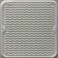 Silicone Dish Drying Mat for Multiple Usage, Easy clean, Eco-friendly, Heat-resistant Dish Drainer Mat for Kitchen Counter,Sink,Refrigerator or Drawer liner (12" x 12", Translucent)