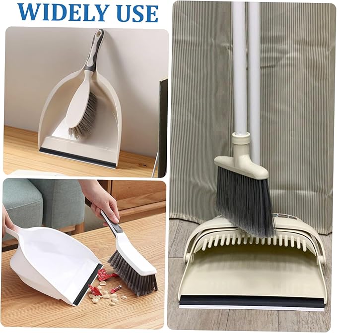 4pcs Rubber Dustpan Lip Edge Replacement Wide Lobby Dustpan Insert Strips Easy to Cut for Practical for Cleaning Tools