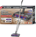 Swivel Cordless Sweeper,Floor Cordless Sweeper, Cordless Electric Sweeper Rechargeable Cordless Sweeper, 360 Direction, Hard Floor Sweeper Roller Sweeper for Home Crumbs,Kitchen, pet Hair,