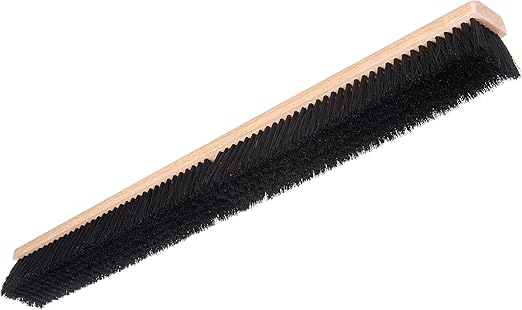SPARTA Flo-Pac Tampico Floor Sweep, Floor Brush for Cleaning, 36 Inches, Black